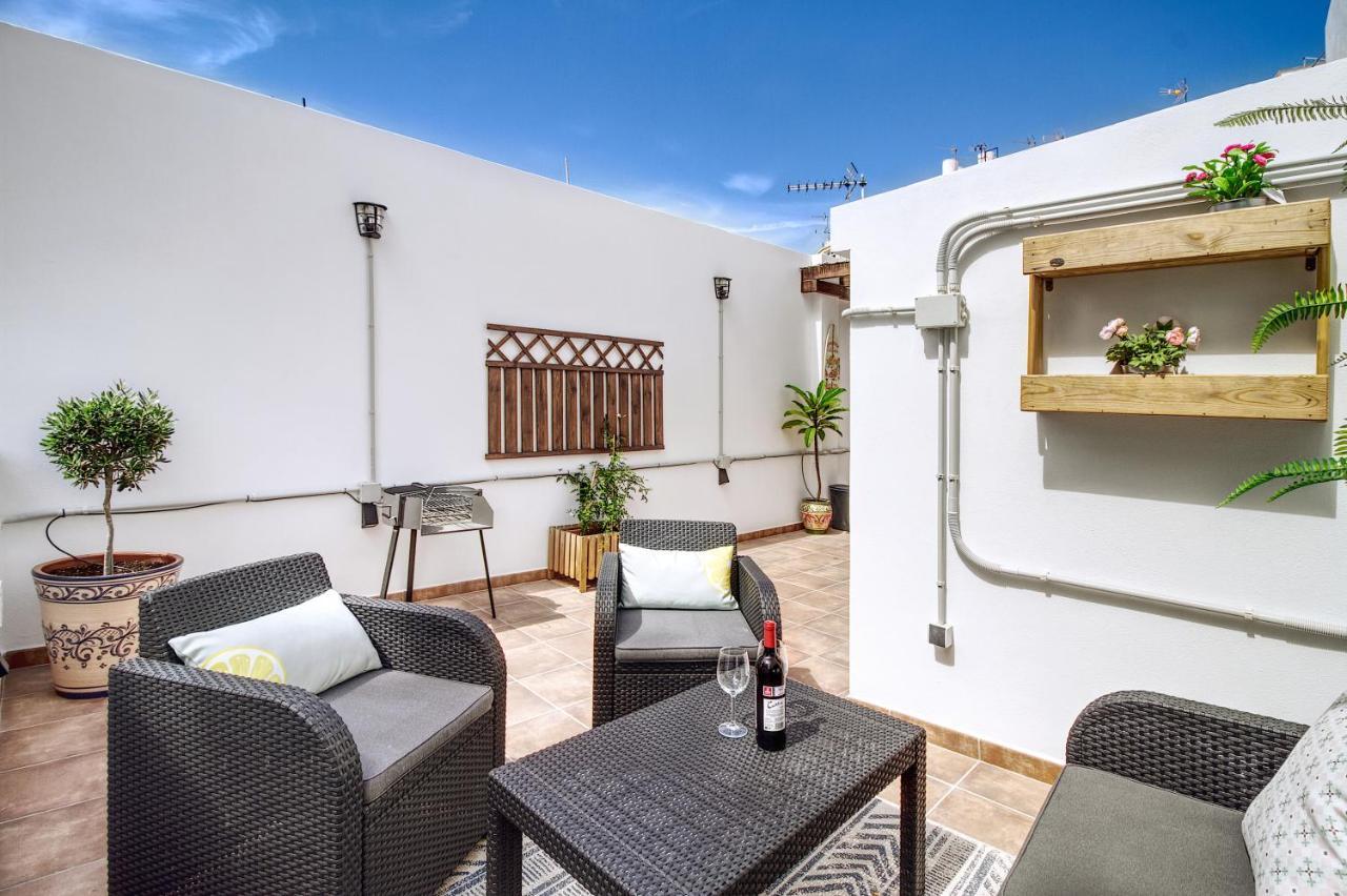 Barcelo 21, Parking On Request, Atico With Terrace & Studio With Patio, Center, Breakfast Included, Quite Neighborhood, Bc Málaga Exterior foto